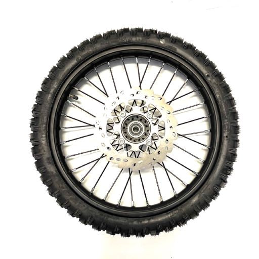 17" Front Wheel & Tyre (Inc Brake Disc & Bearings)