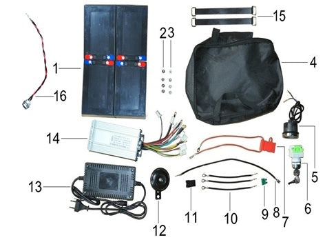 Battery Fixing Bolt - Renegade 1200w Quad