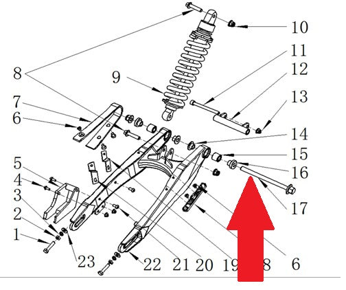 Bearing HK2020 - RFN Thunder Pro 110cc Dirt Bike