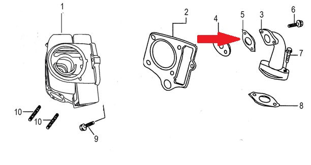 Carburettor Seal - RFN 140cc Dirt Bike