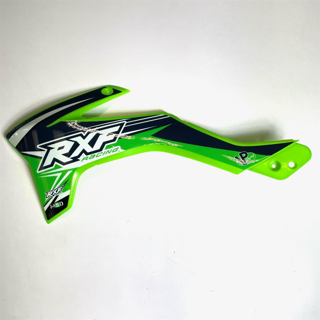 RXF Freeride Front Left Side Cover - Green