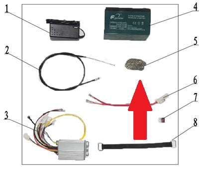 Drive Chain (25H 126 Links) - 250w Monkey Bike