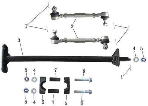 Orion Quad Steering Column Stem