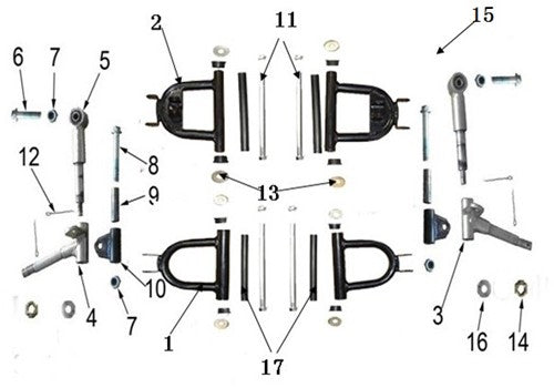 Knuckle Pivot with Bush (No 5)