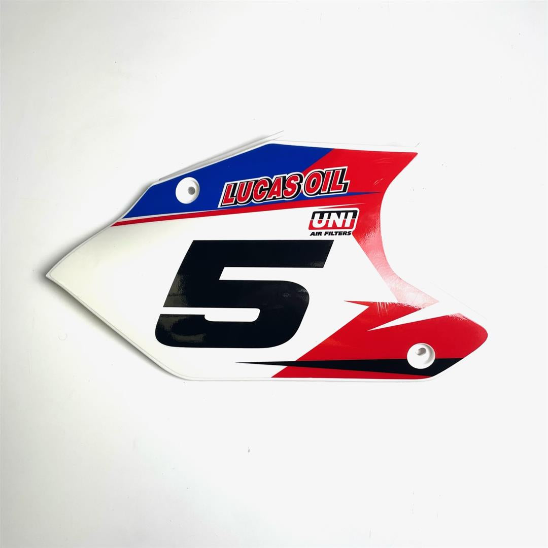 RXF Freeride Rear Left Side Cover - Red