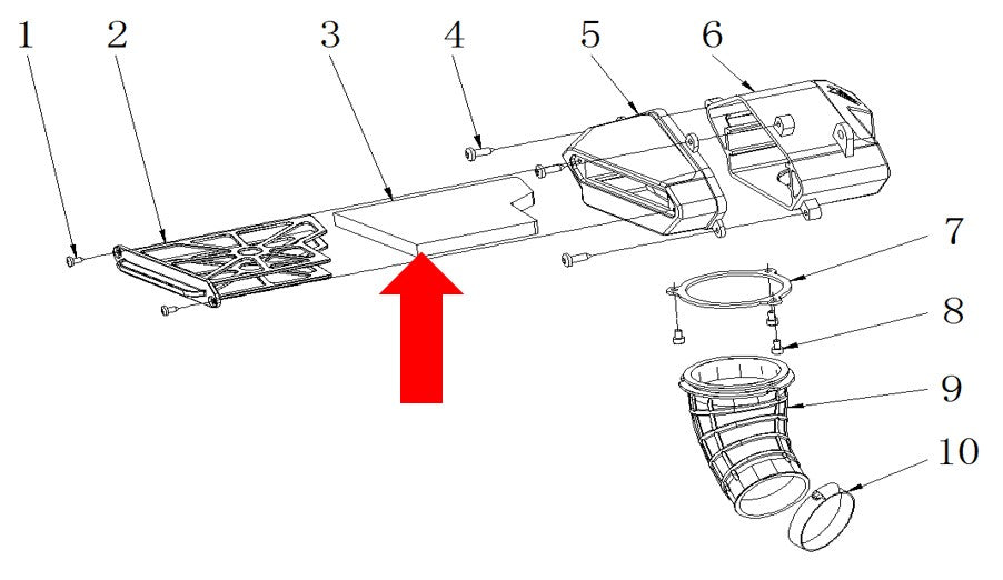 RXF Freeride Air Cleaner Element