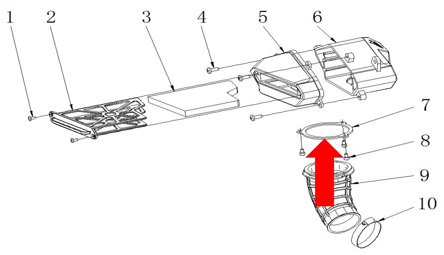 RXF Freeride Connecting Pipe Clamp