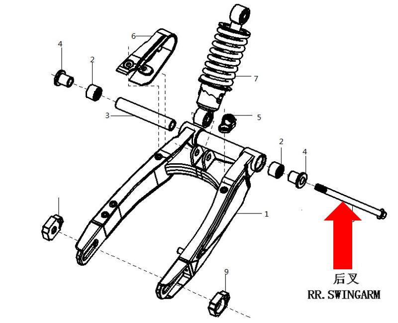 RXF Mini Middle Axle
