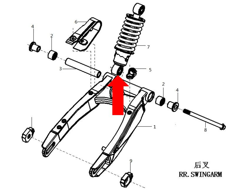 RXF Mini Rear Shock