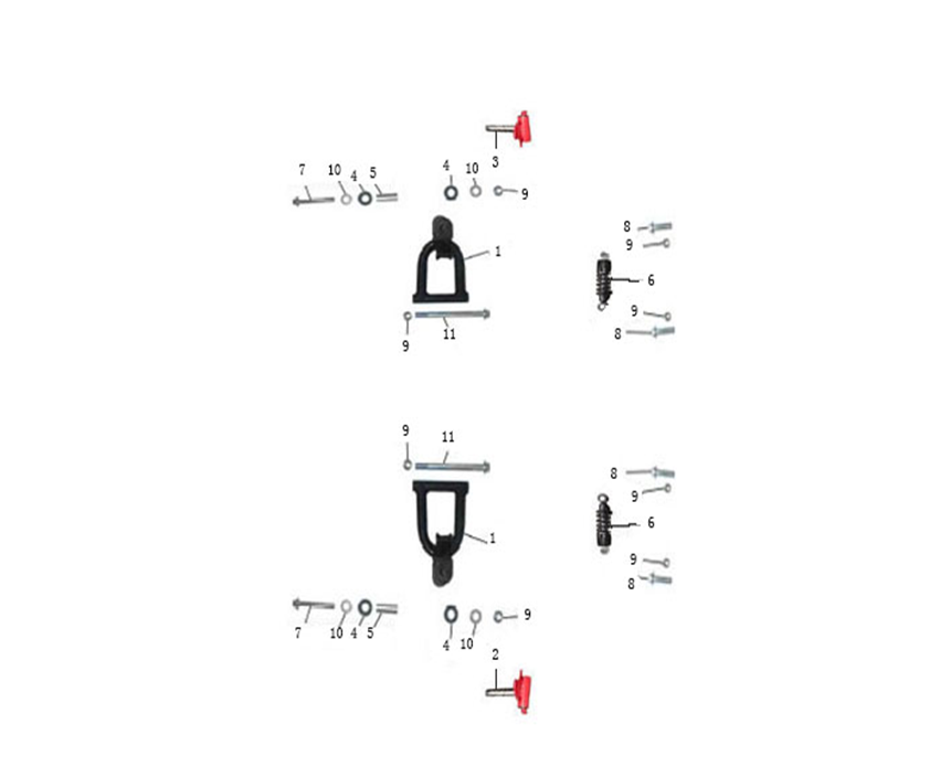 1000W Electric Quad Left Knuckle