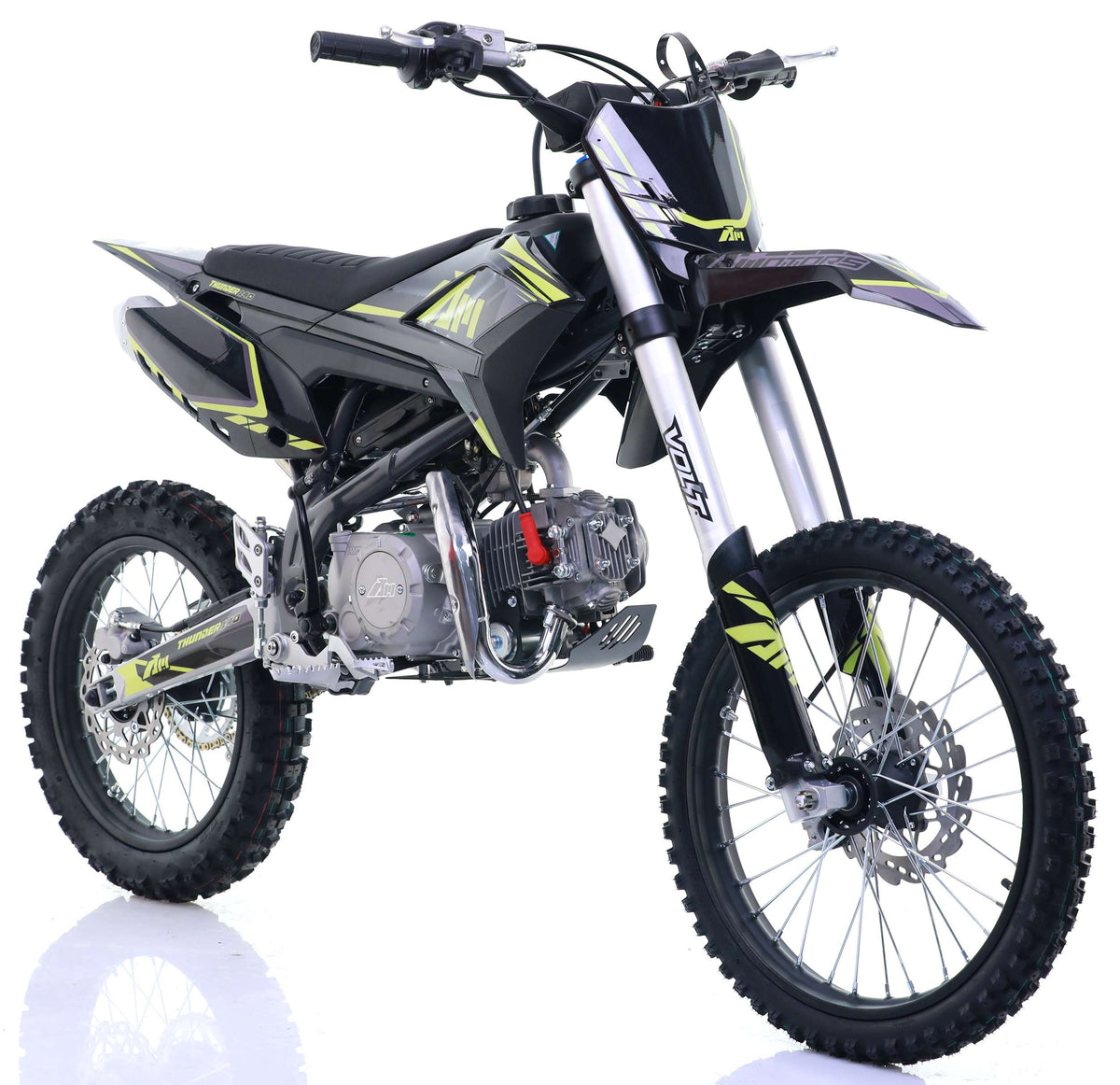 Partial Plastic Set (Black) - RFN 125cc / 140cc (Missing Nose Cone & Left Covering Trim)