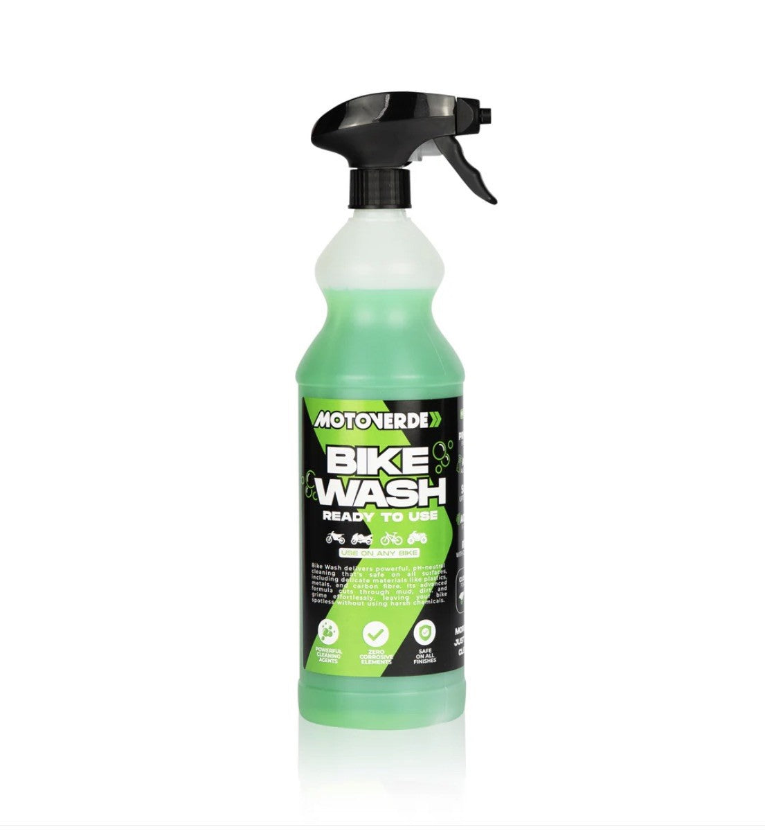 Motoverde  1L  MX Bike Motorcycle Cycle MTB ATV , Cleaner Wash 