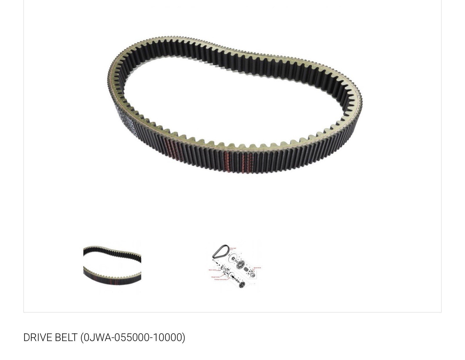 CF MOTO DRIVE BELT (0JWA-055000-10000) FOR CF MOTO