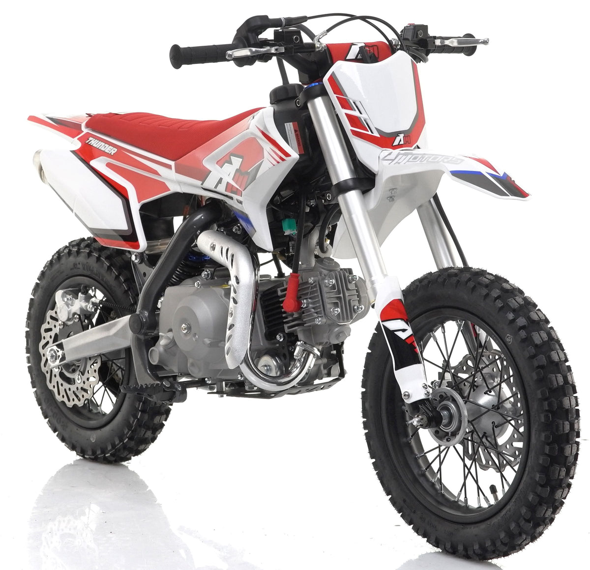 Complete Plastic Set (Red) - 70cc RFN Thunder Dirt Bike