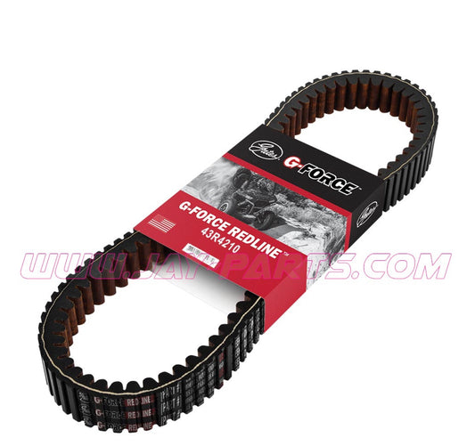 GATES G-FORCE REDLINE 43R4210 – CVT DRIVE BELT CFMOTO CFORCE GEN3 & ARCTIC CAT SNOWMOBILES