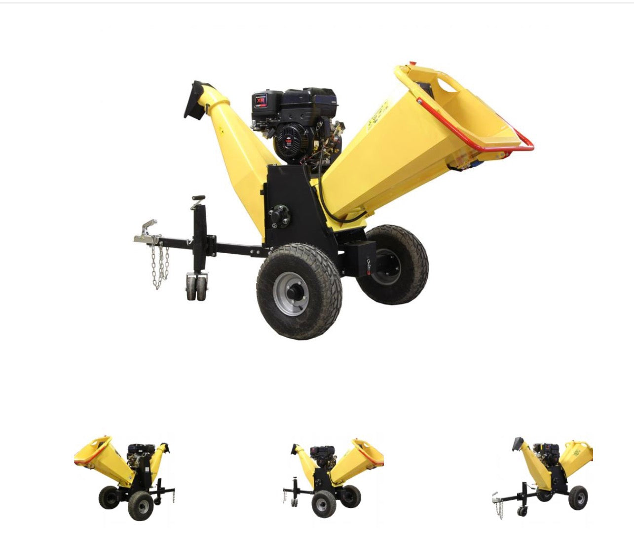 Wood chipper G3
( Briggs & Stratton 14hp ) 150mm cut