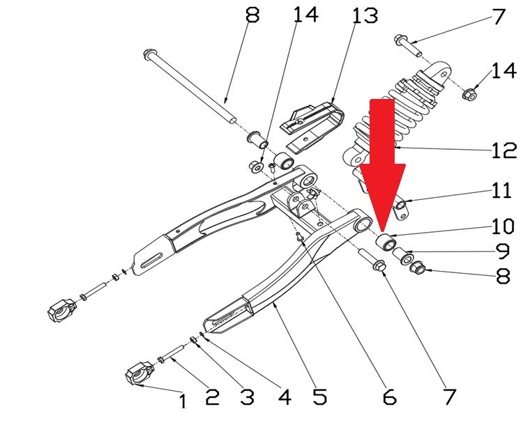 Bearing - RFN 70cc / 110cc Thunder Dirt Bike