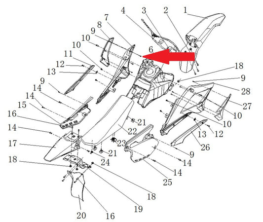 Bolt - RFN 125cc / 140cc Thunder Dirt Bike