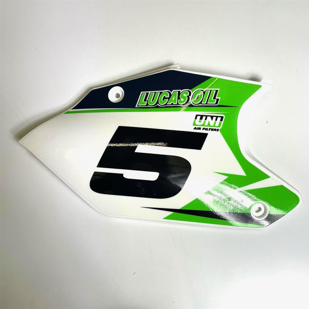 RXF Freeride  Rear Left Side Cover - Green
