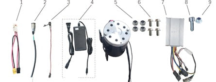 Battery Cable - Storm 800w Dirt Bike