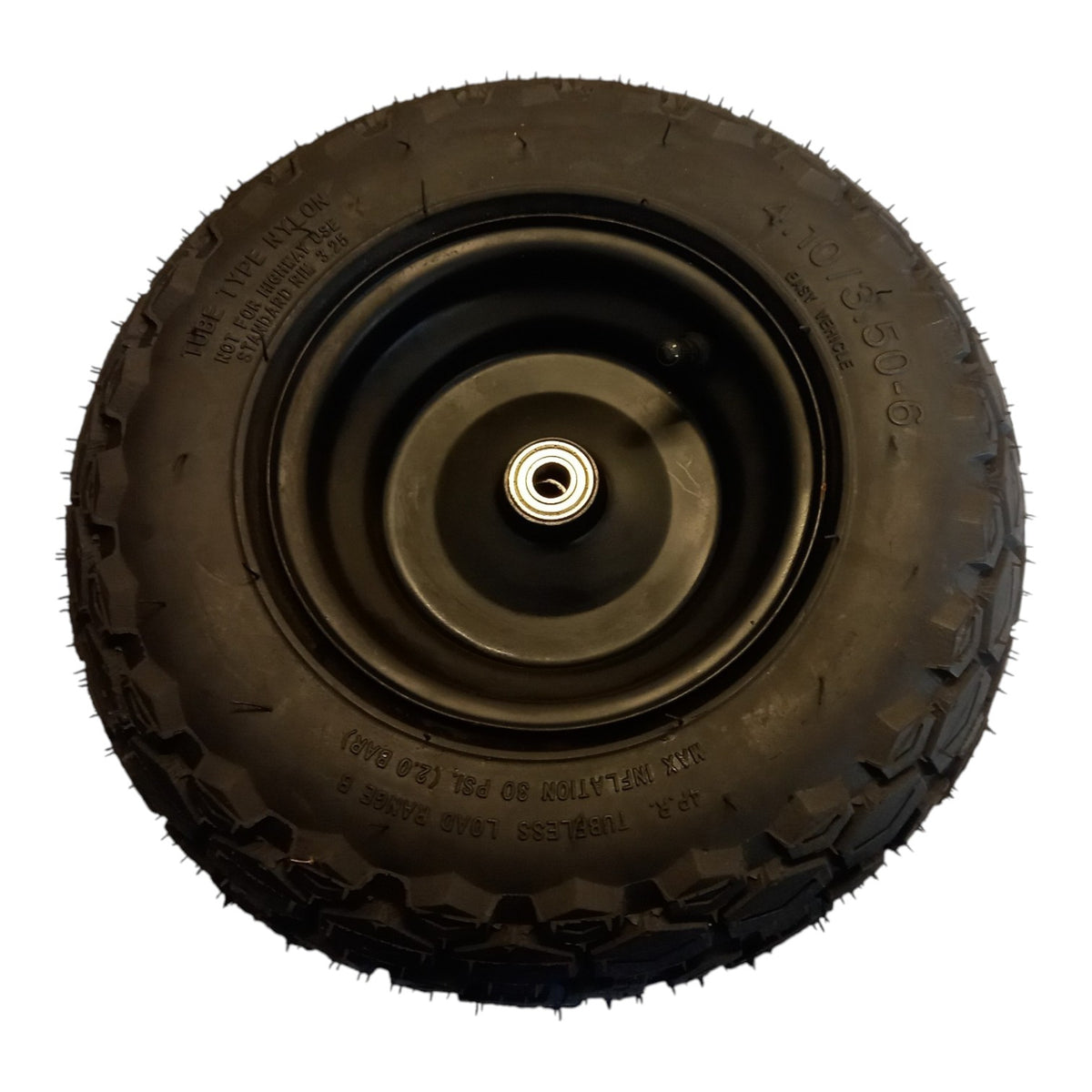 Front Wheel & Tyre Assembly - 250w Bambino Quad Bike
