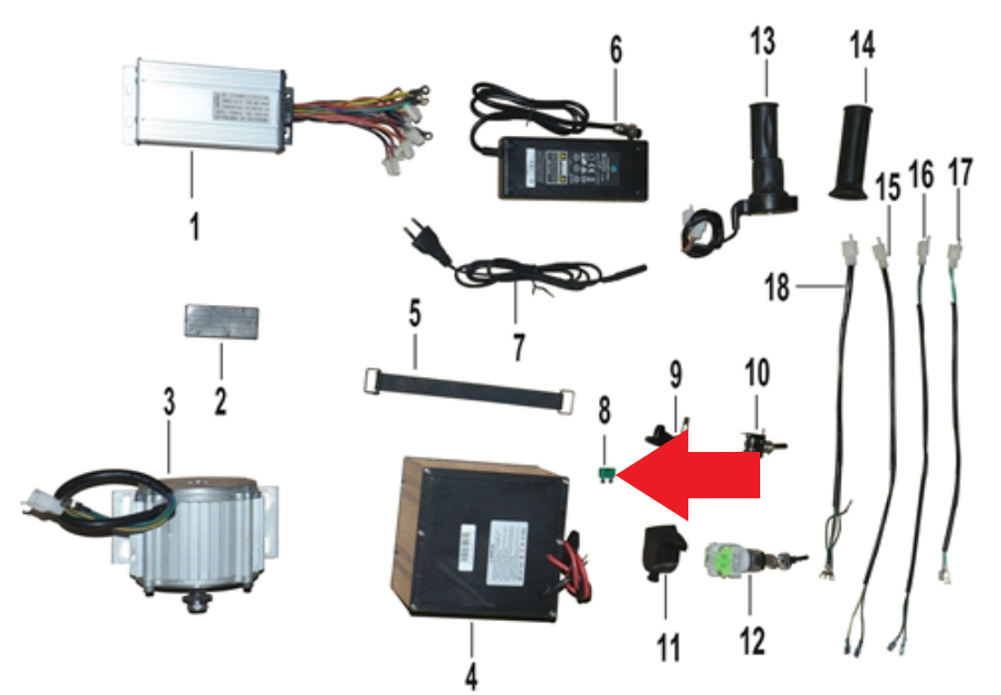 Fuse - 1200W Electric Dirt Bike