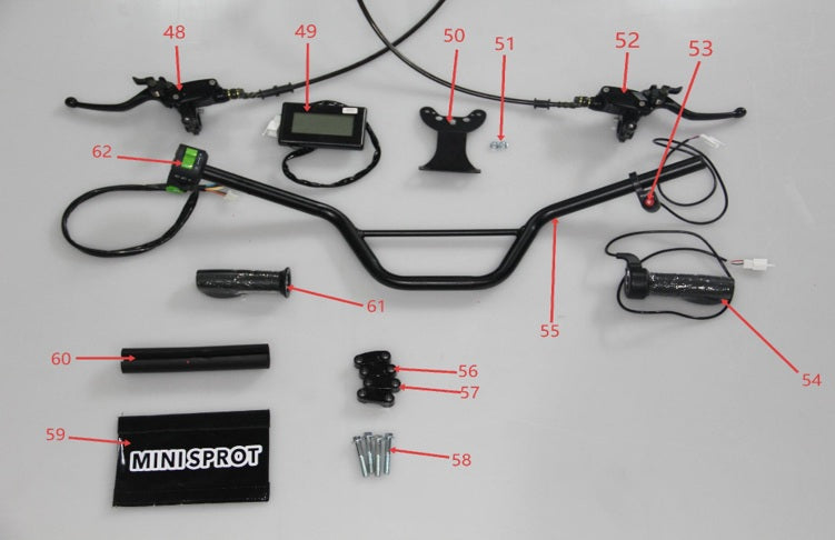 Sponge tube - Renegade Pro 1500w Quad Bike