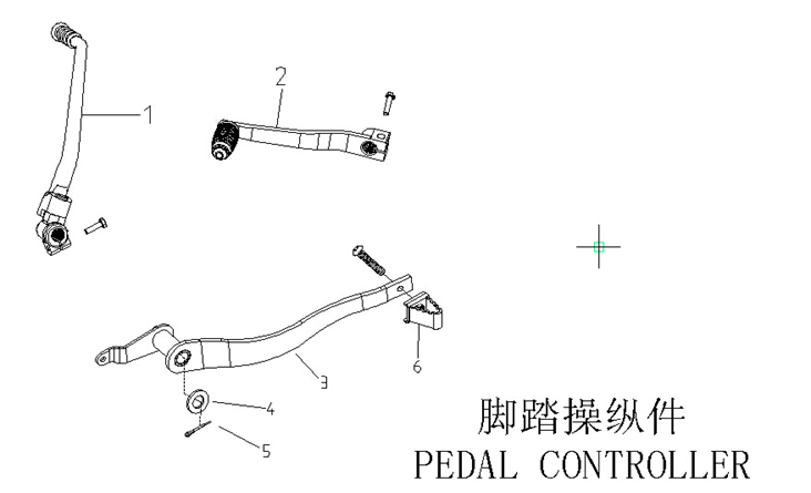 Foot Brake Lever Tip - RFZ 125cc / 140cc / 150cc