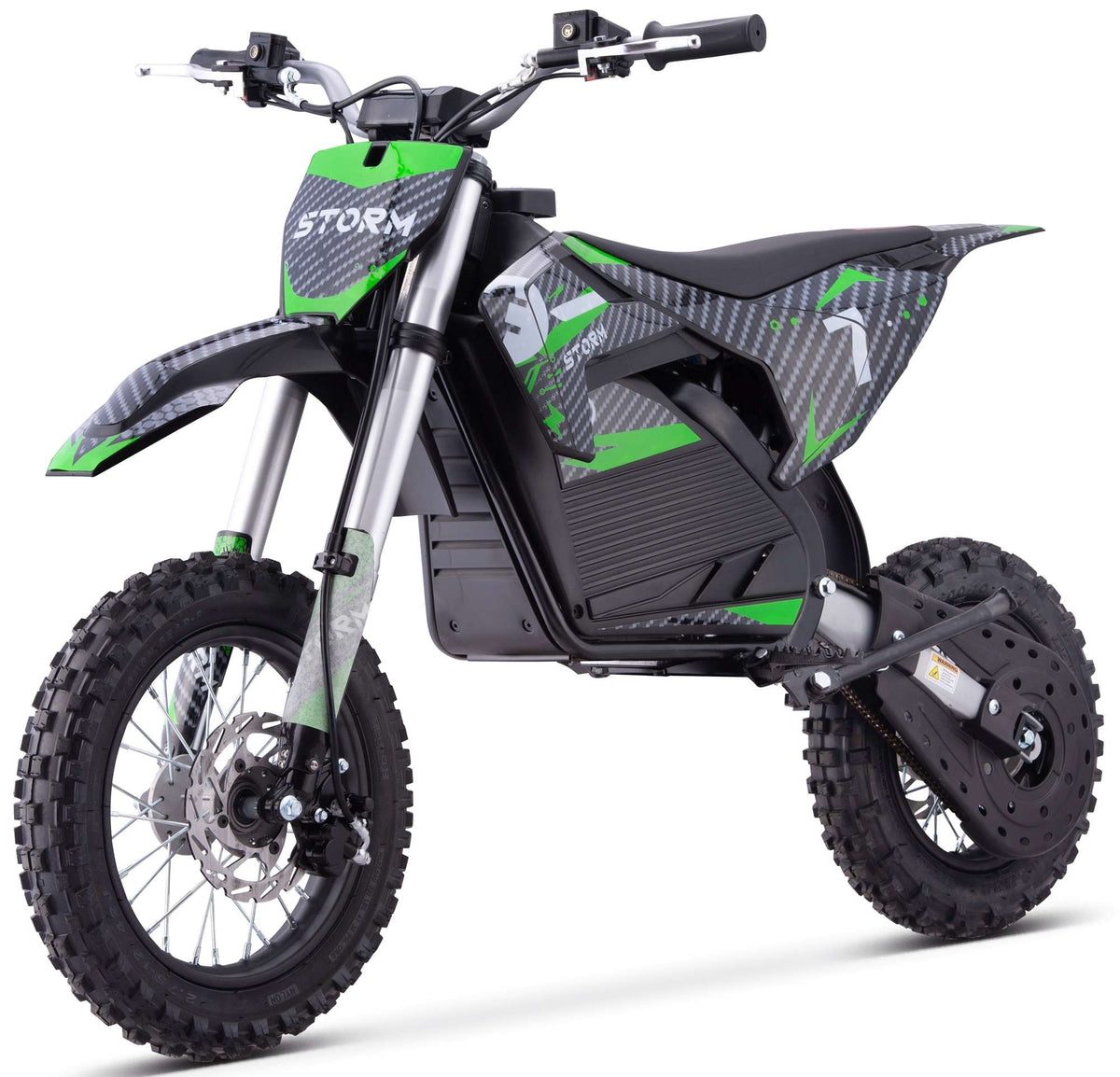 Full Sticker Kit (Green) - 1200w & 2000w Electric Dirt Bike