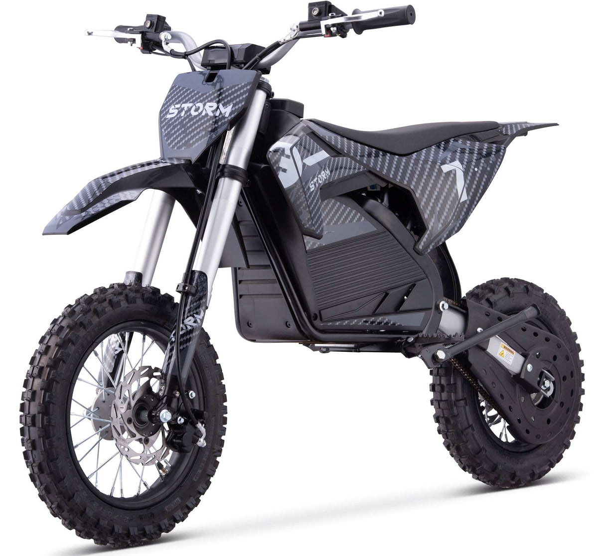 Full Sticker Kit (Grey) - 1200w & 2000w Electric Dirt Bike