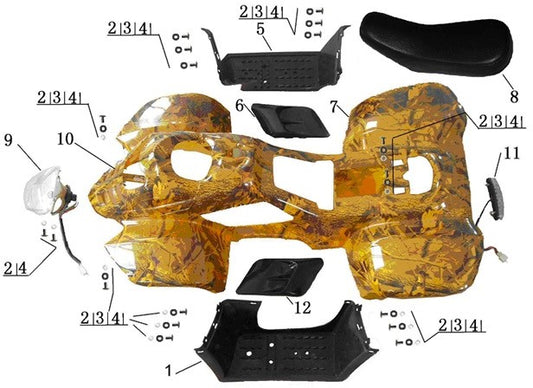 M6 Nut (Bodywork/Footwell)