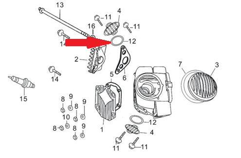 O-Seal Ring - RFN 140cc Dirt Bike
