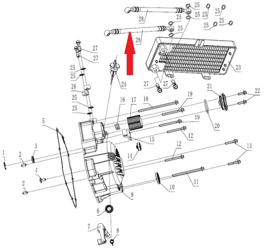 Oil Pipe Assembly