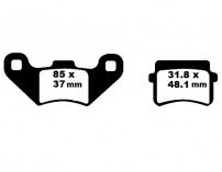 Orion Mikro 70cc, Panther 110cc and 1200w Brake Pads