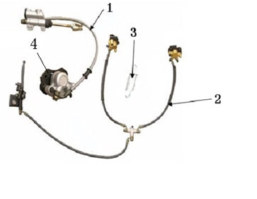 Rear Hydraulic Brake Caliper Assembley