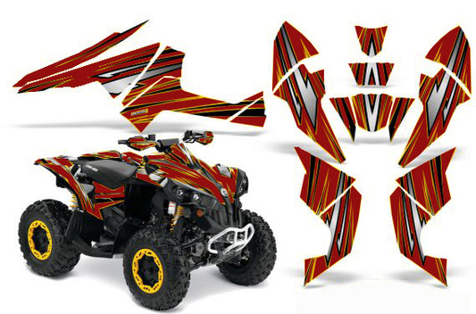 Renegade Complete Sticker Set - Red