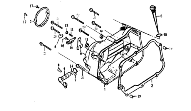 O Ring (Right Crankcase Cover) - RFZ 125cc Jaguar Dirt Bike
