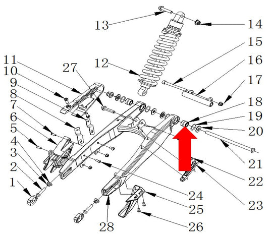 RXF Freeride Bearing