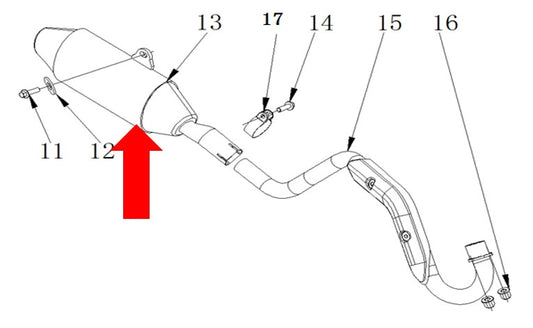 RXF Freeride Muffler