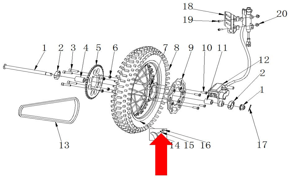 RXF Freeride Spring Washer