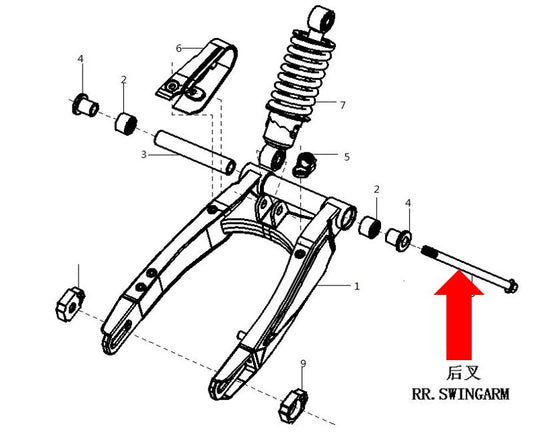 RXF Mini Middle Axle