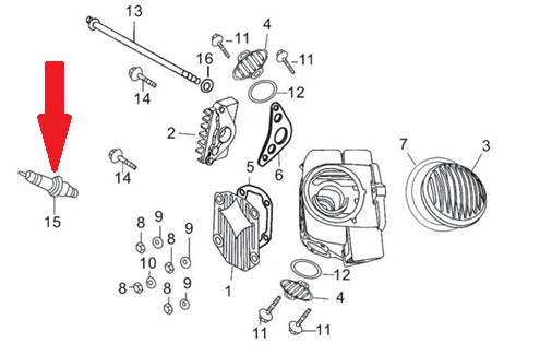Spark Plug - RFN 140cc Dirt Bike