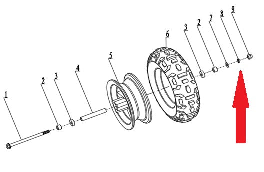 Spring Washer 10 - 250w Monkey Bike