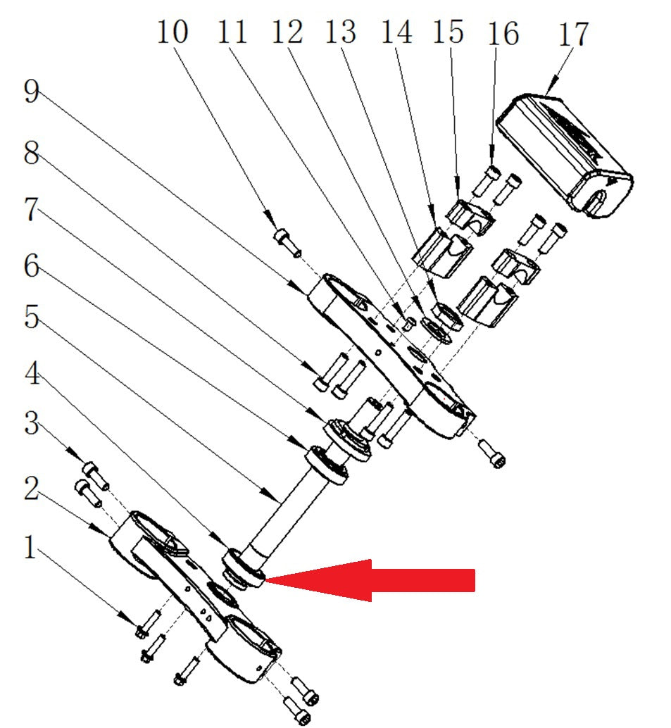 Tapered roller bearing- RFN 125cc / 140cc Thunder Dirt Bike