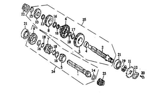 Drive Sprocket Fixing Plate - RFZ Dirt Bikes
