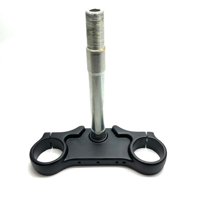 Triple Clamp Assembly (Yoke) with steering stem (used) - RFZ 110cc