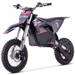 Storm 1200W electric dirt bike - Pink
