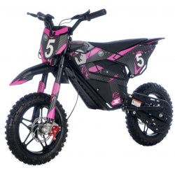 Storm 800W electric dirt bike - Pink