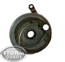Wheel Hub Plate, Spring & Drum Brake Shoes